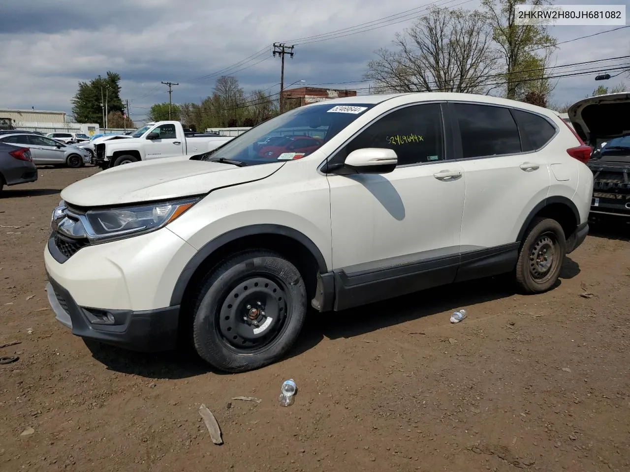 2018 Honda Cr-V Exl VIN: 2HKRW2H80JH681082 Lot: 52469644