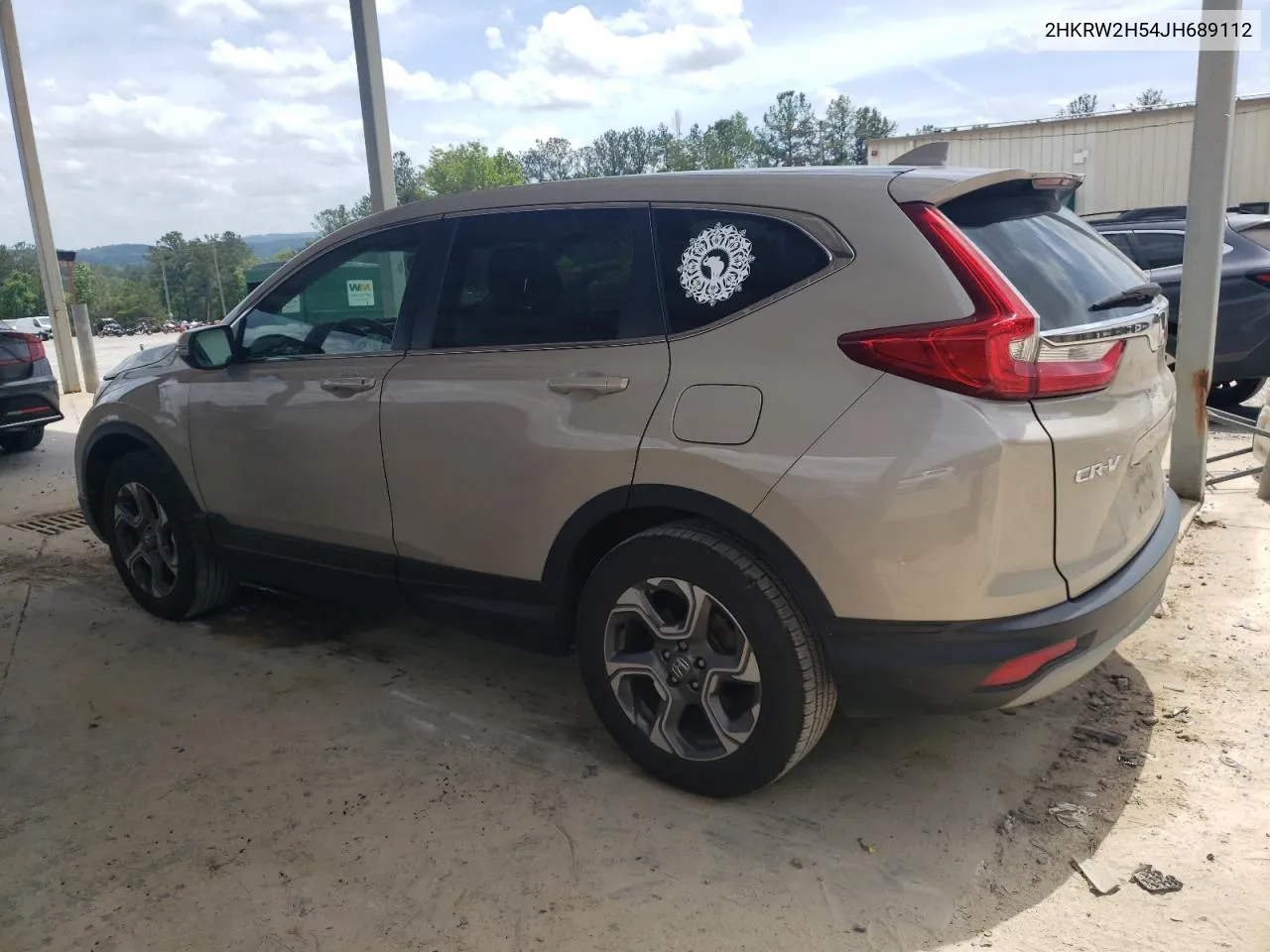 2018 Honda Cr-V Ex VIN: 2HKRW2H54JH689112 Lot: 52907014