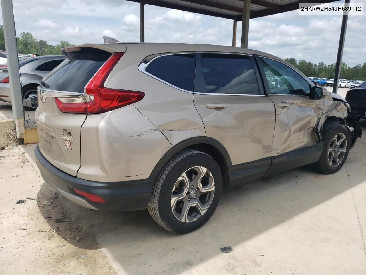 2018 Honda Cr-V Ex VIN: 2HKRW2H54JH689112 Lot: 52907014