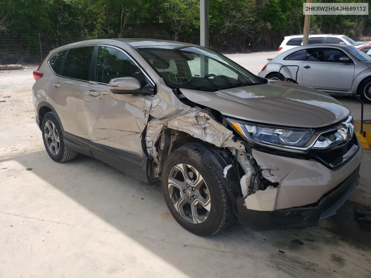 2018 Honda Cr-V Ex VIN: 2HKRW2H54JH689112 Lot: 52907014