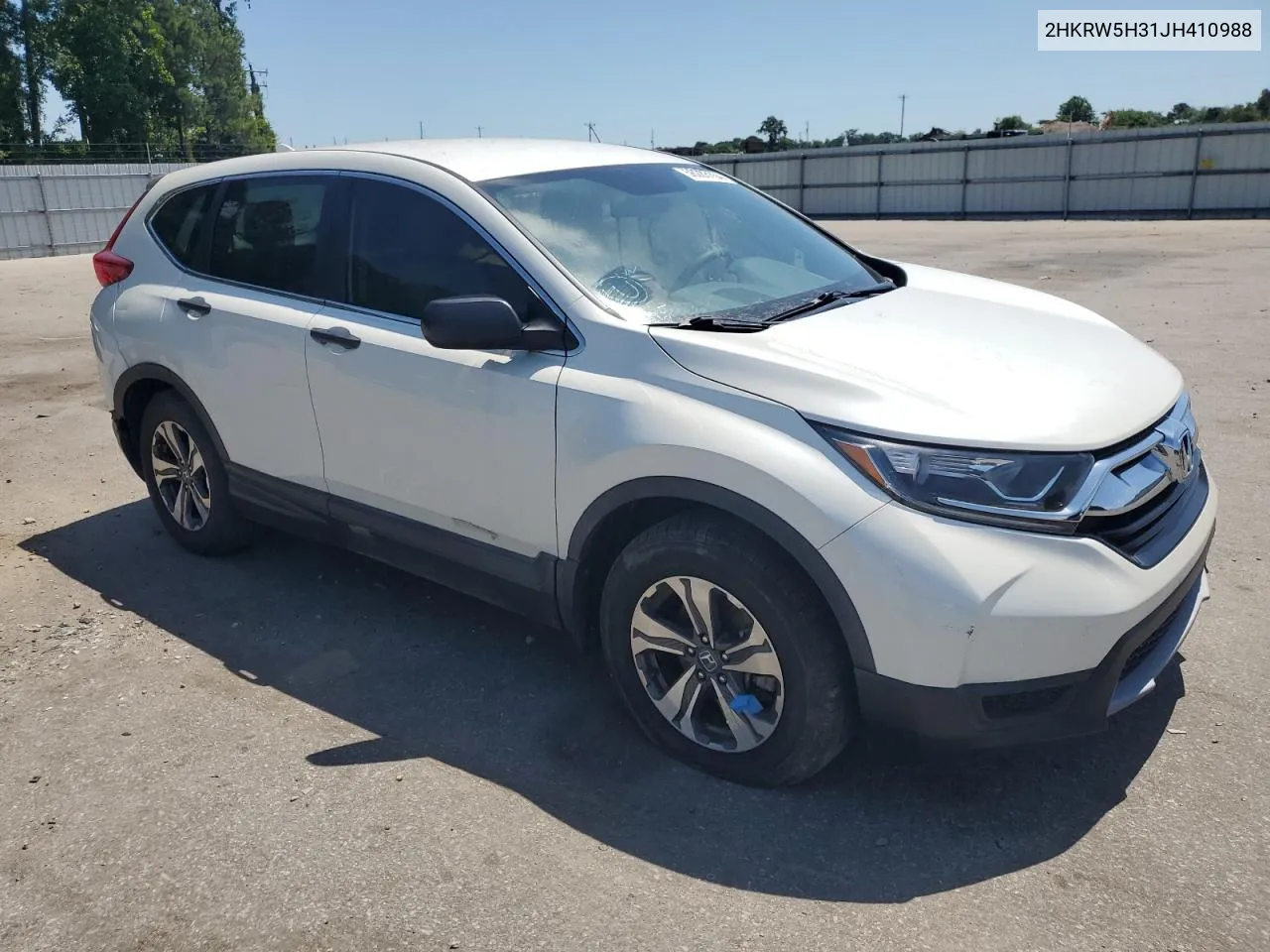 2018 Honda Cr-V Lx VIN: 2HKRW5H31JH410988 Lot: 58283104