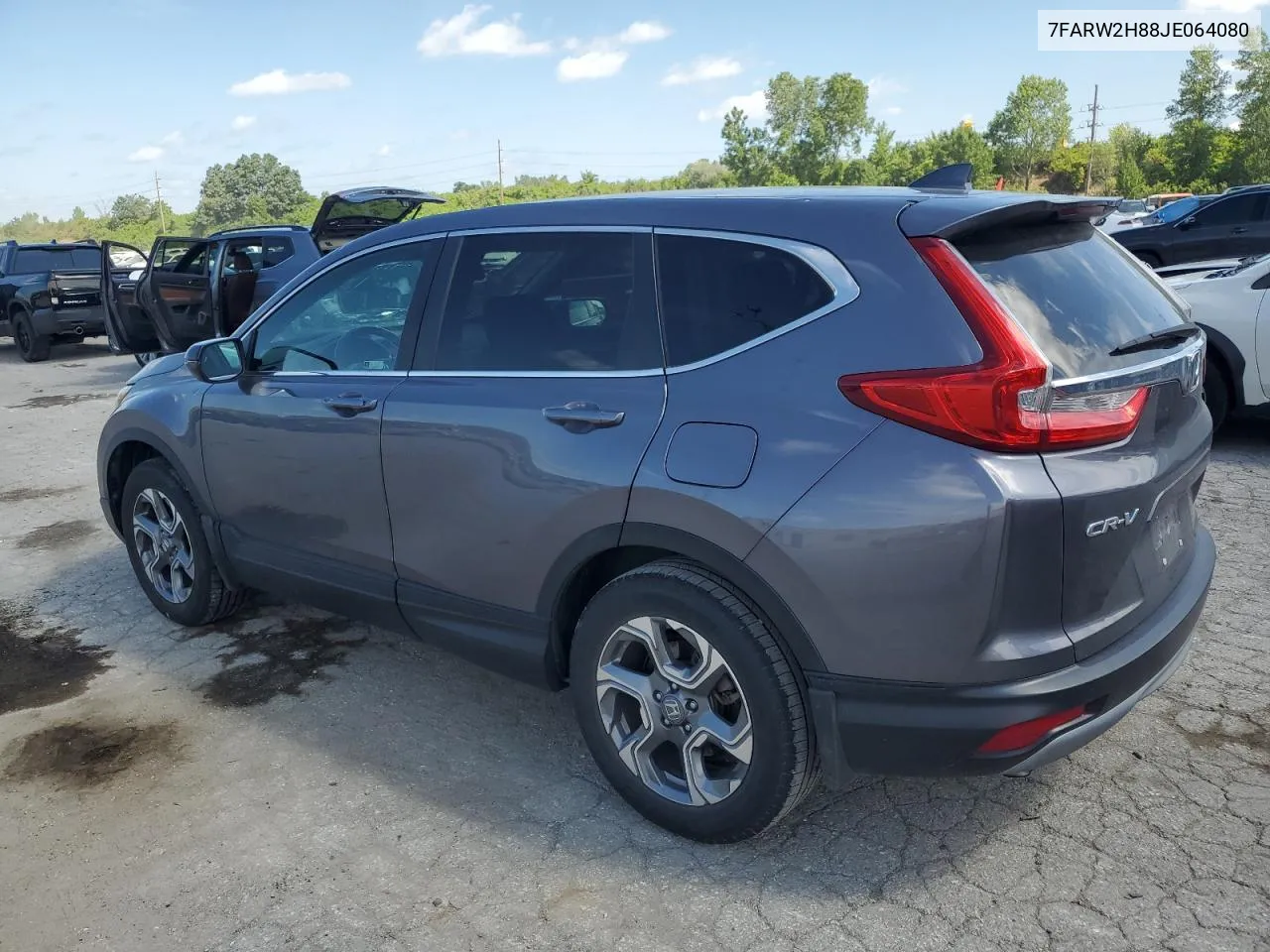 2018 Honda Cr-V Exl VIN: 7FARW2H88JE064080 Lot: 58403444