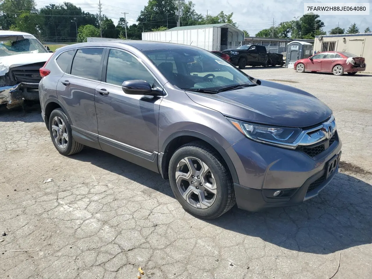 2018 Honda Cr-V Exl VIN: 7FARW2H88JE064080 Lot: 58403444