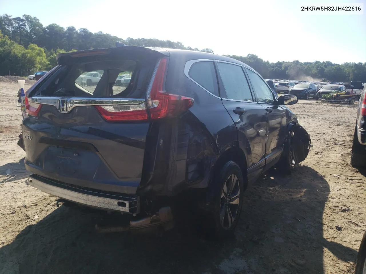 2018 Honda Cr-V Lx VIN: 2HKRW5H32JH422616 Lot: 59111124