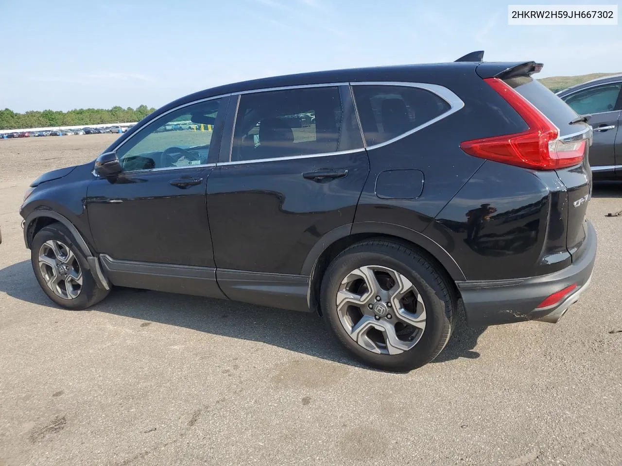 2018 Honda Cr-V Ex VIN: 2HKRW2H59JH667302 Lot: 59112504