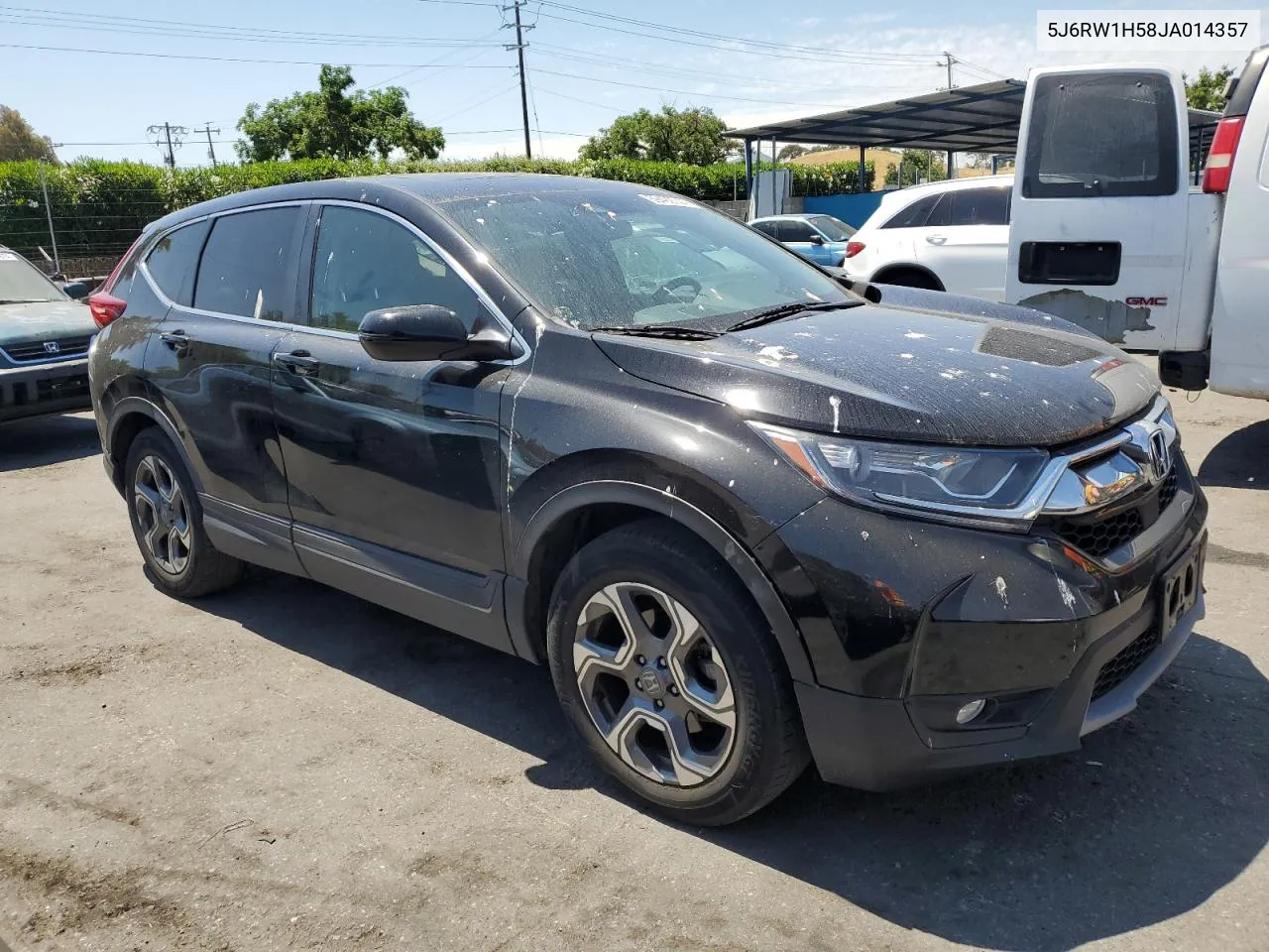 2018 Honda Cr-V Ex VIN: 5J6RW1H58JA014357 Lot: 59492744