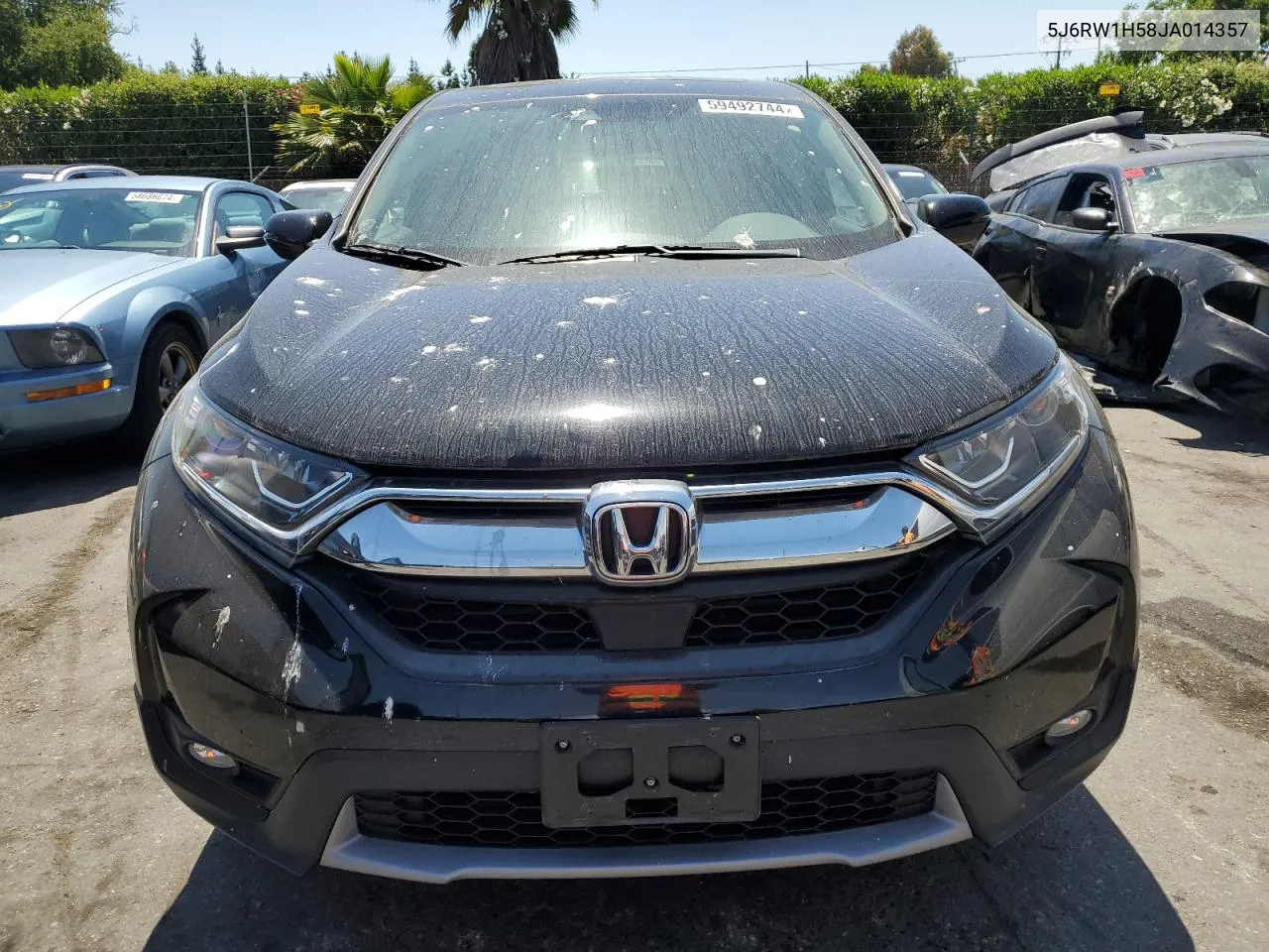 2018 Honda Cr-V Ex VIN: 5J6RW1H58JA014357 Lot: 59492744