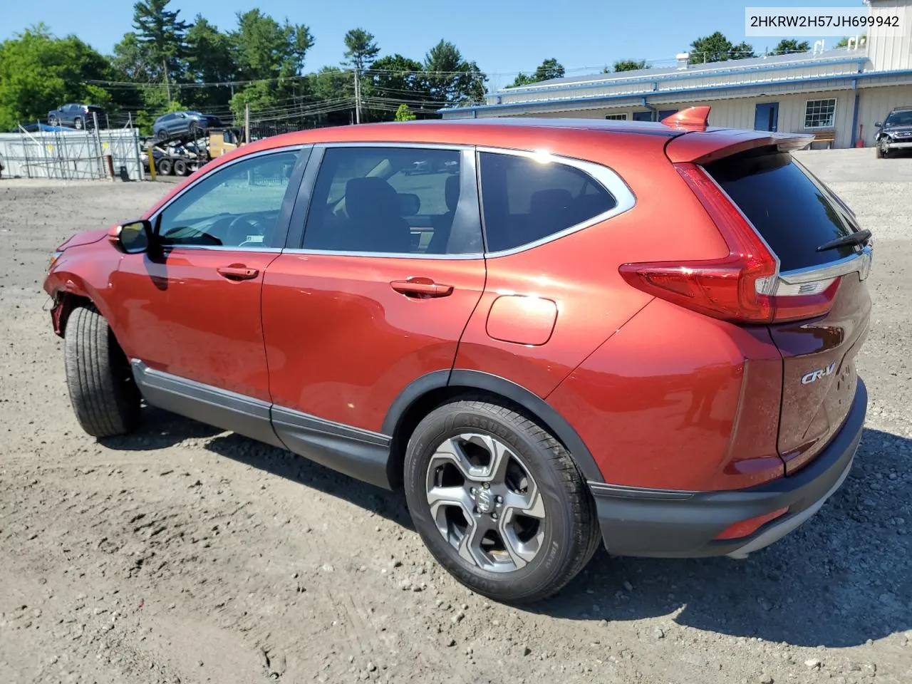 2018 Honda Cr-V Ex VIN: 2HKRW2H57JH699942 Lot: 60314184