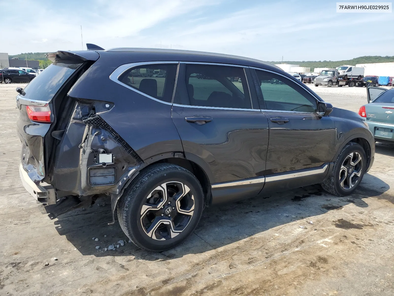 2018 Honda Cr-V Touring VIN: 7FARW1H90JE029925 Lot: 60650664