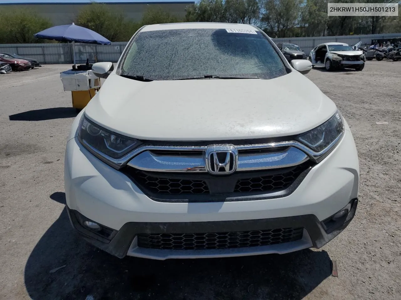 2018 Honda Cr-V Ex VIN: 2HKRW1H50JH501213 Lot: 61160994