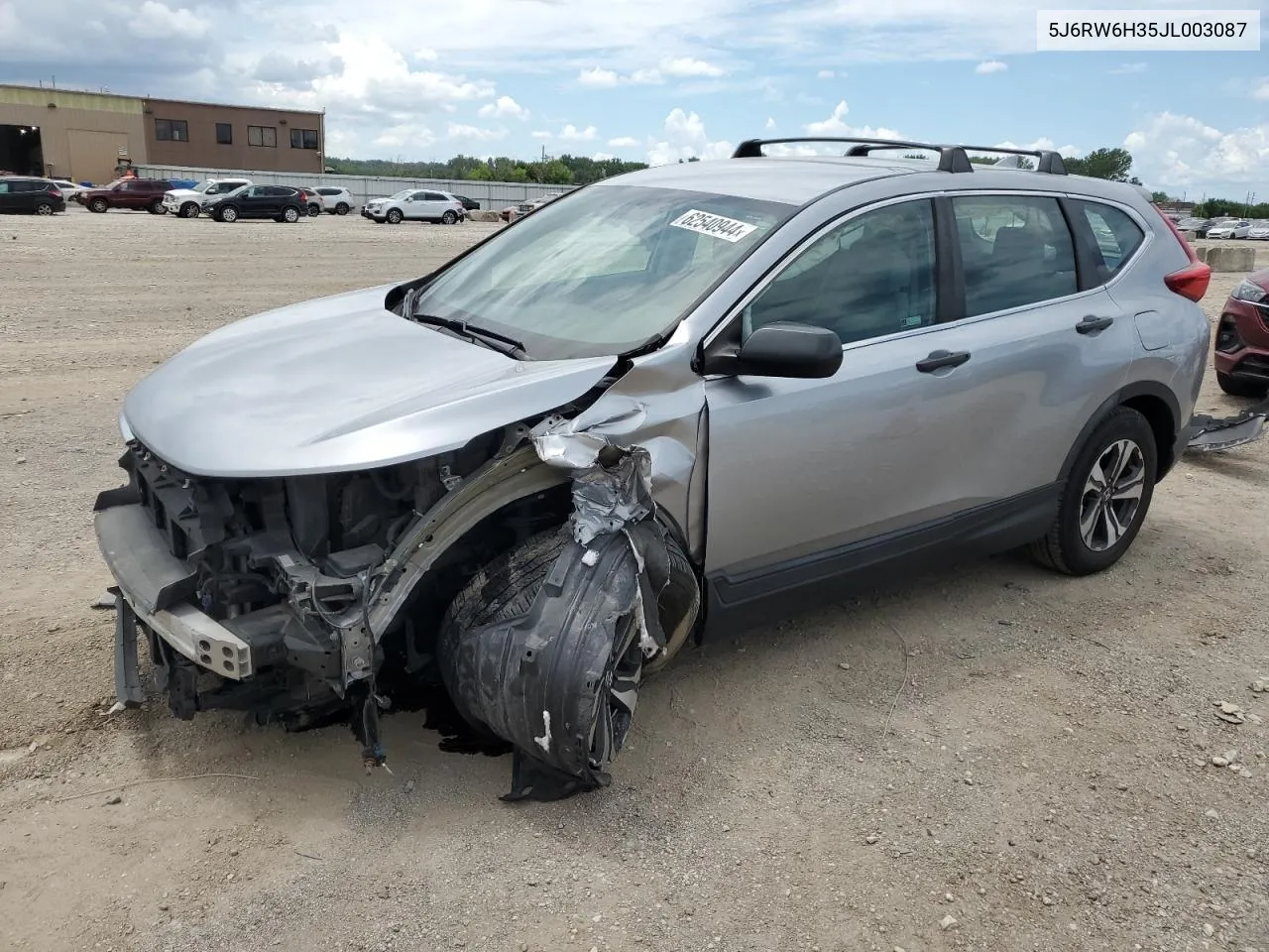 2018 Honda Cr-V Lx VIN: 5J6RW6H35JL003087 Lot: 62540944