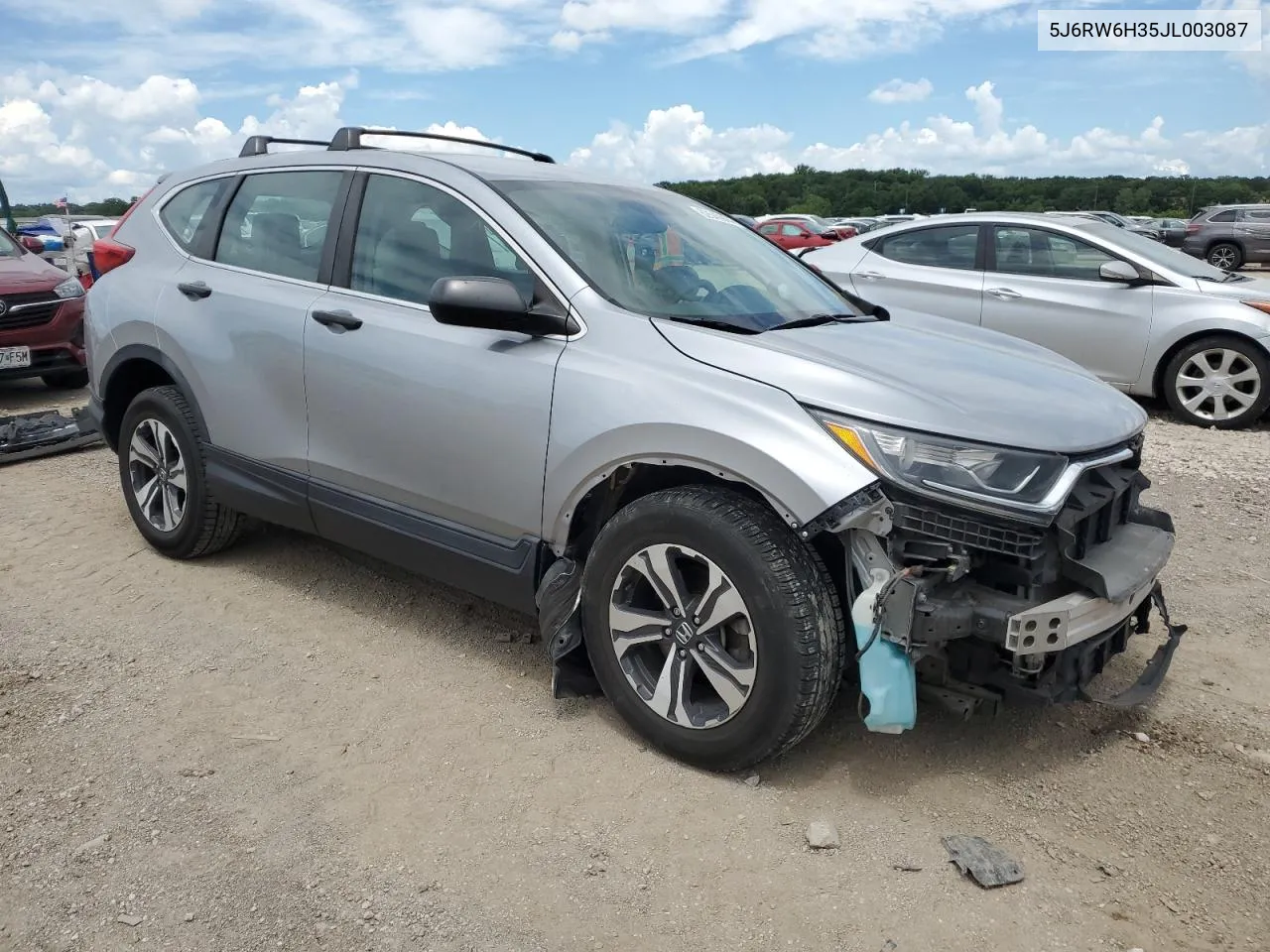 2018 Honda Cr-V Lx VIN: 5J6RW6H35JL003087 Lot: 62540944