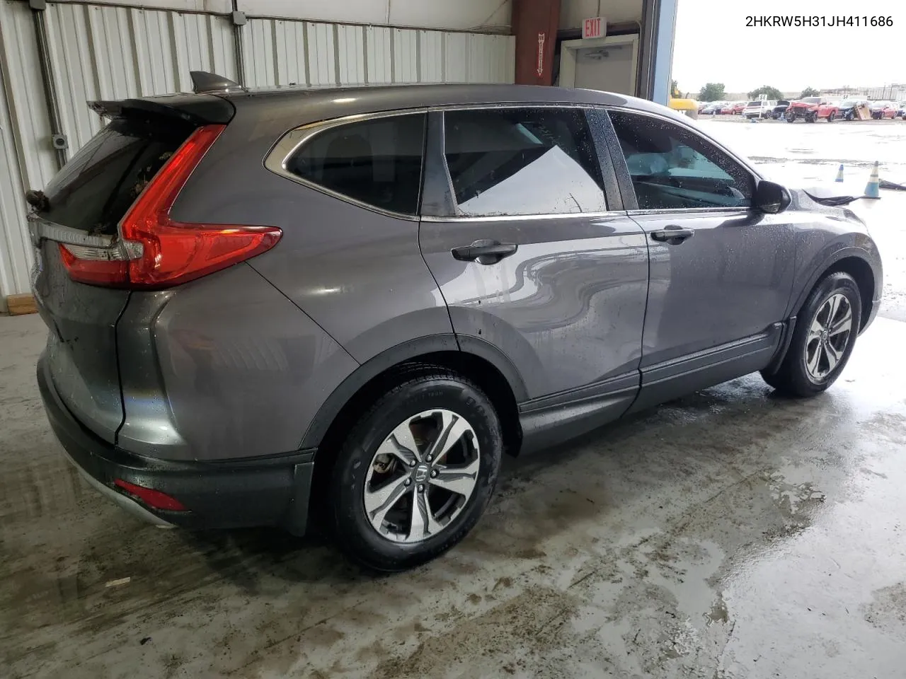 2018 Honda Cr-V Lx VIN: 2HKRW5H31JH411686 Lot: 62541354