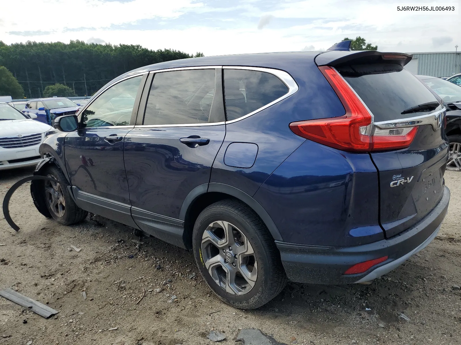 2018 Honda Cr-V Ex VIN: 5J6RW2H56JL006493 Lot: 63668914