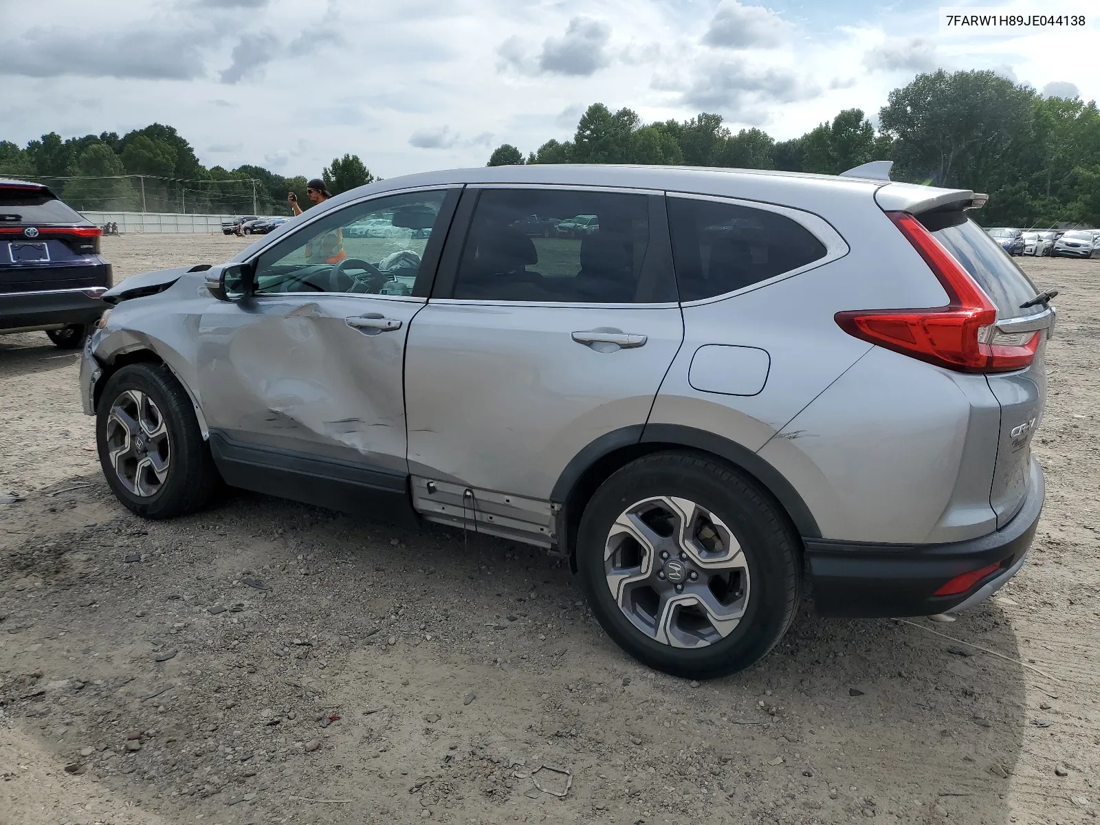 2018 Honda Cr-V Exl VIN: 7FARW1H89JE044138 Lot: 64304844