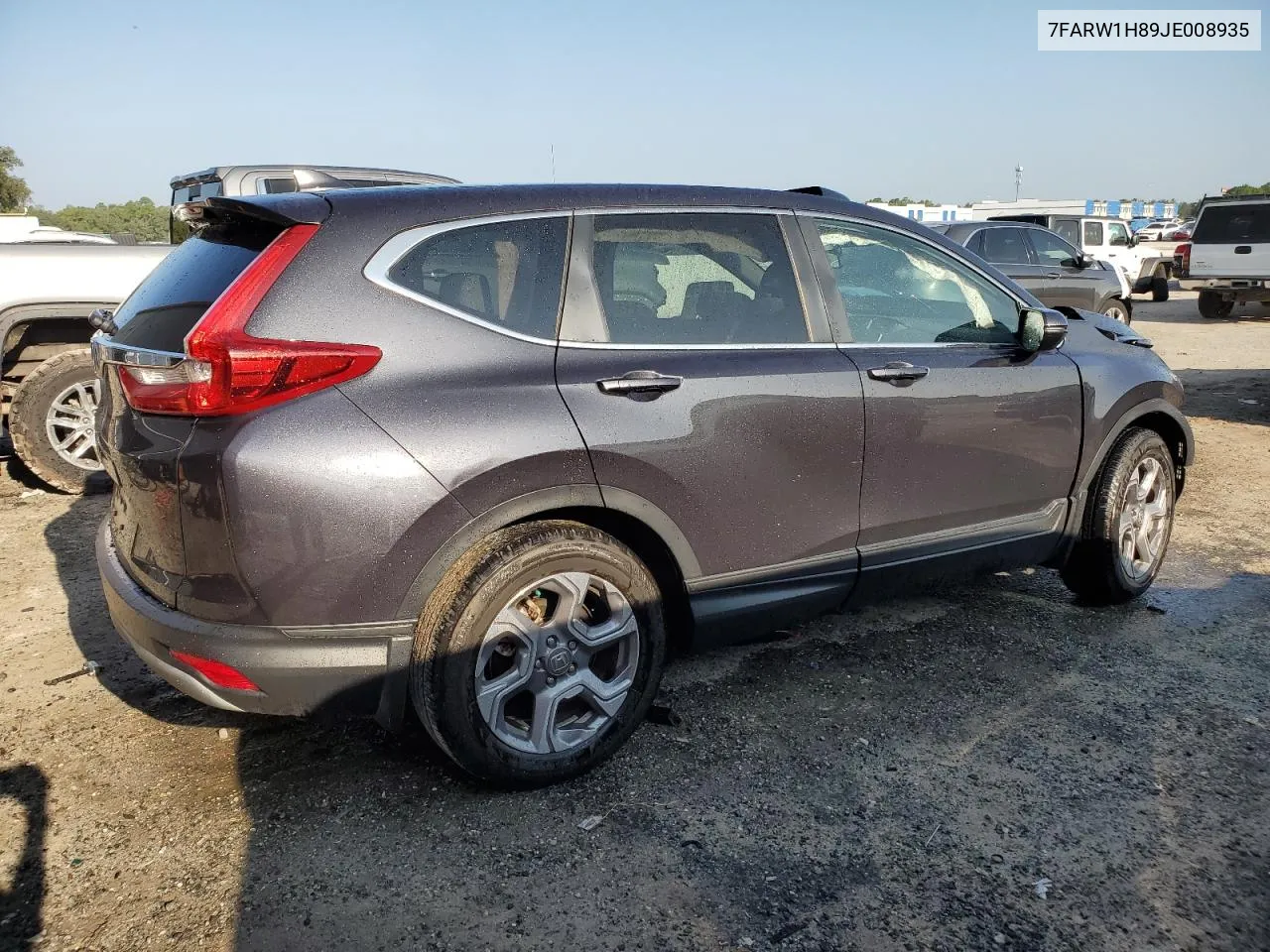 2018 Honda Cr-V Exl VIN: 7FARW1H89JE008935 Lot: 67670564