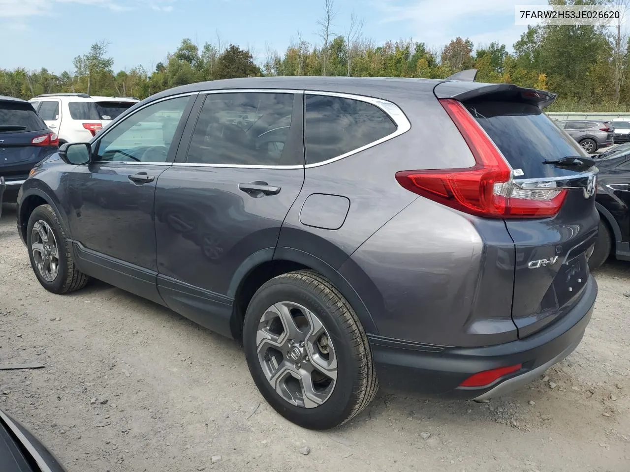 2018 Honda Cr-V Ex VIN: 7FARW2H53JE026620 Lot: 71500344