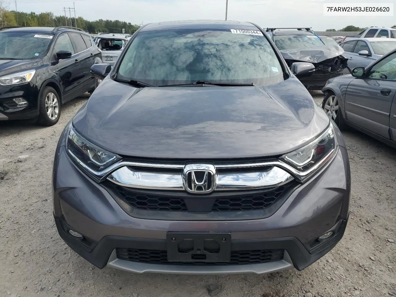 2018 Honda Cr-V Ex VIN: 7FARW2H53JE026620 Lot: 71500344