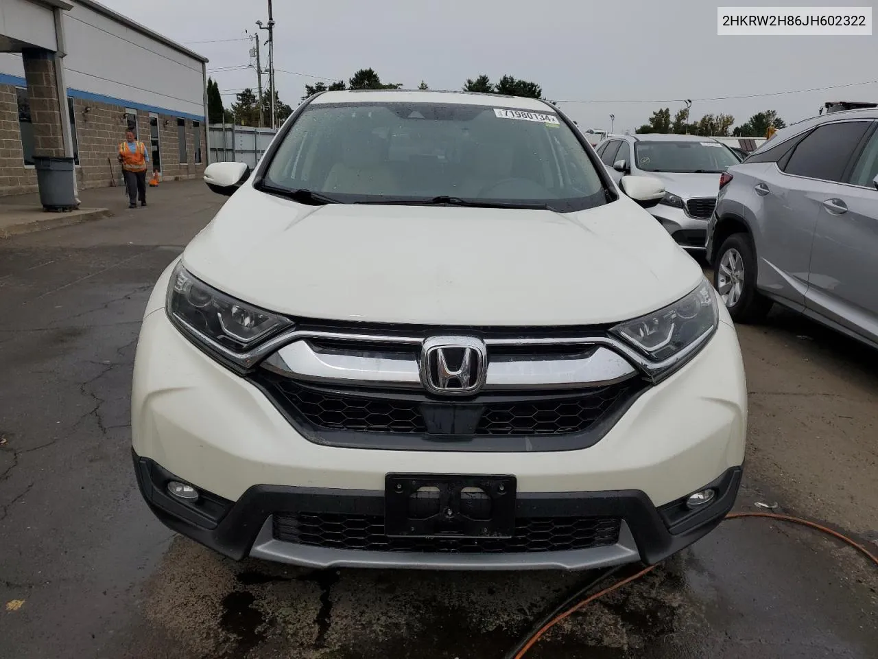 2018 Honda Cr-V Exl VIN: 2HKRW2H86JH602322 Lot: 71980134