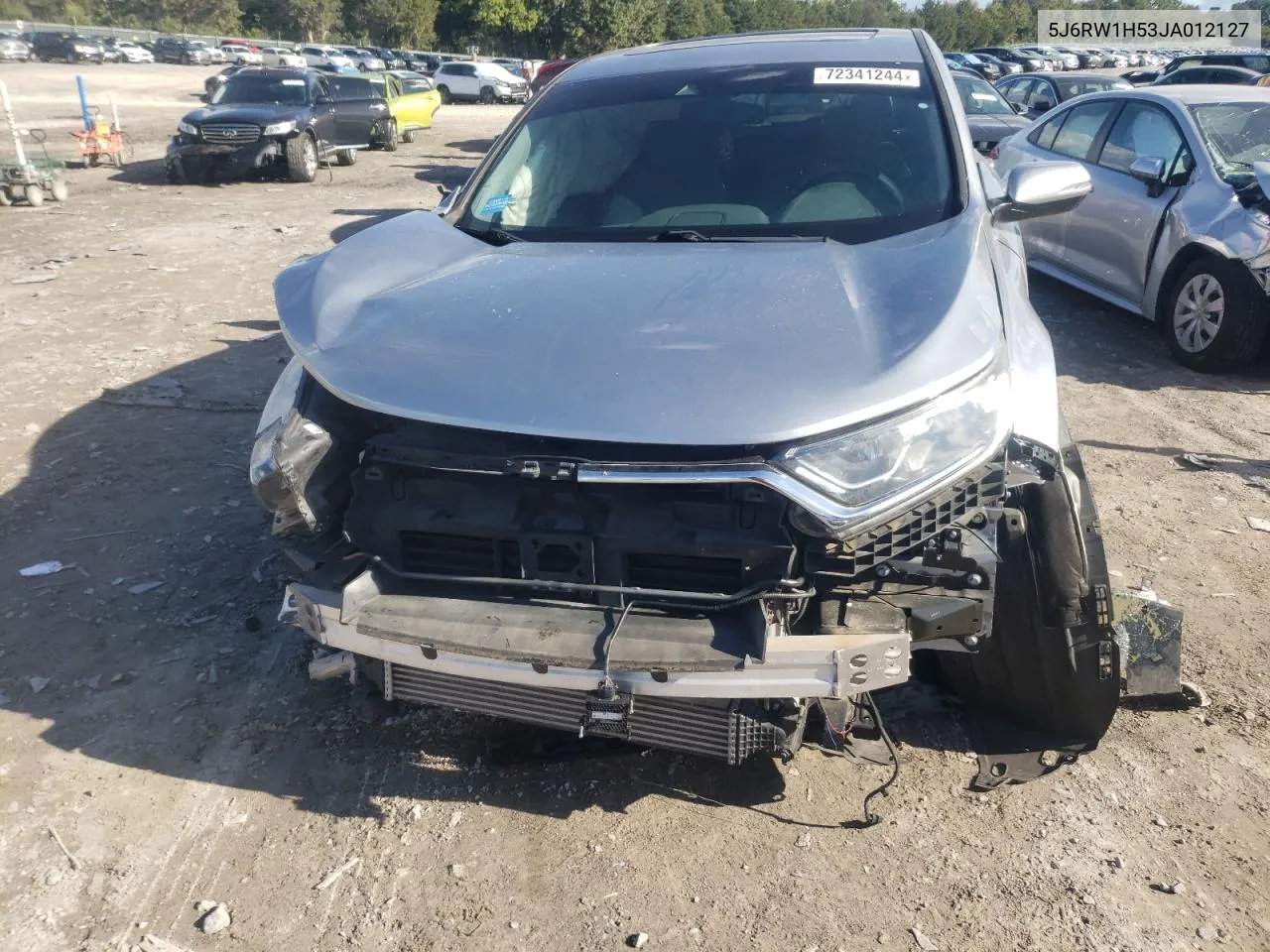 5J6RW1H53JA012127 2018 Honda Cr-V Ex