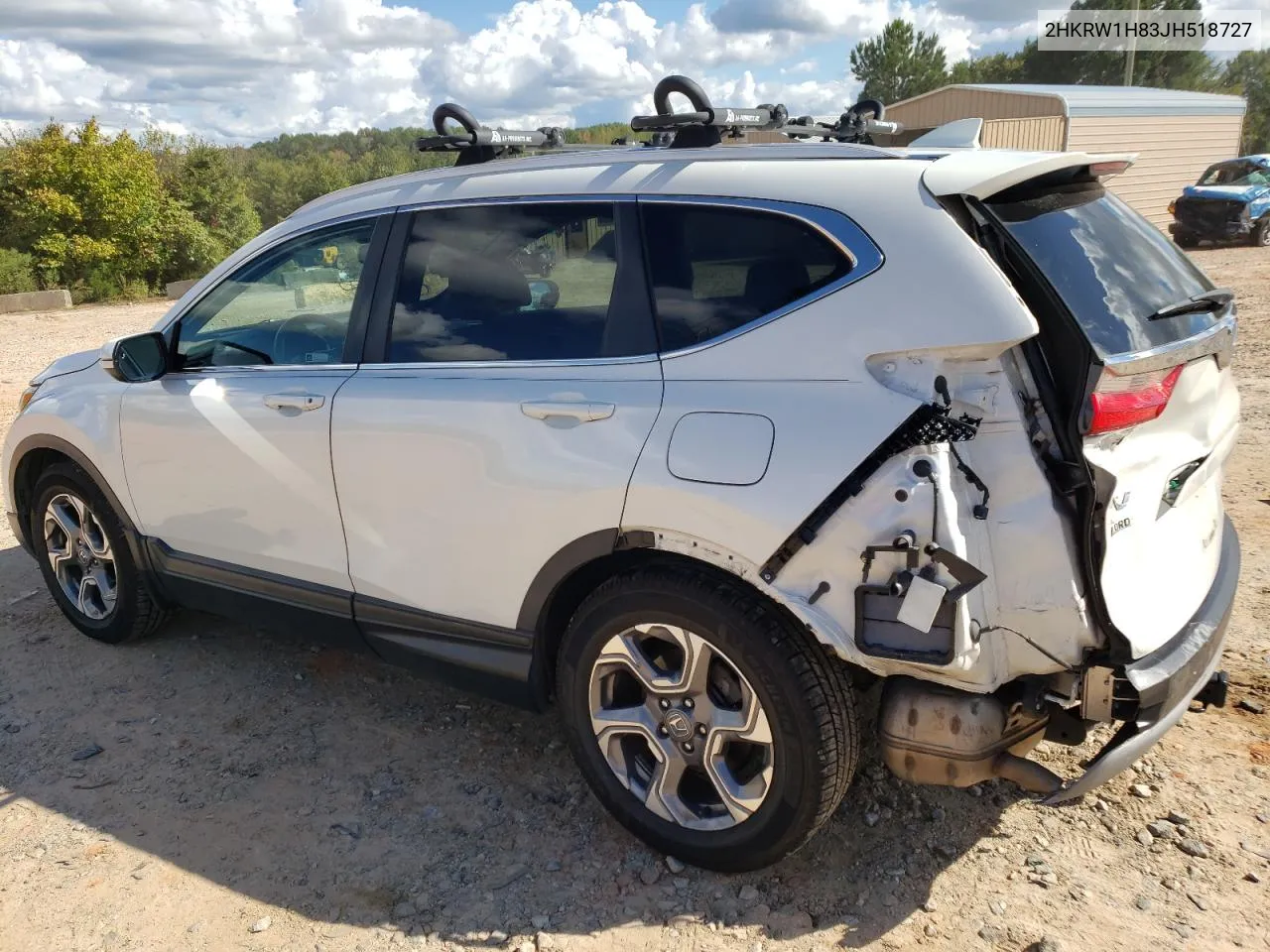 2018 Honda Cr-V Exl VIN: 2HKRW1H83JH518727 Lot: 72457394