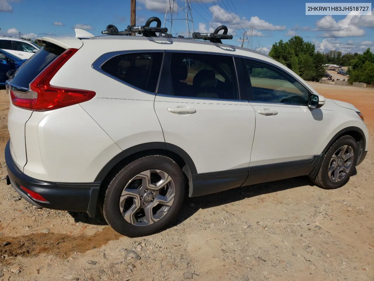 2018 Honda Cr-V Exl VIN: 2HKRW1H83JH518727 Lot: 72457394