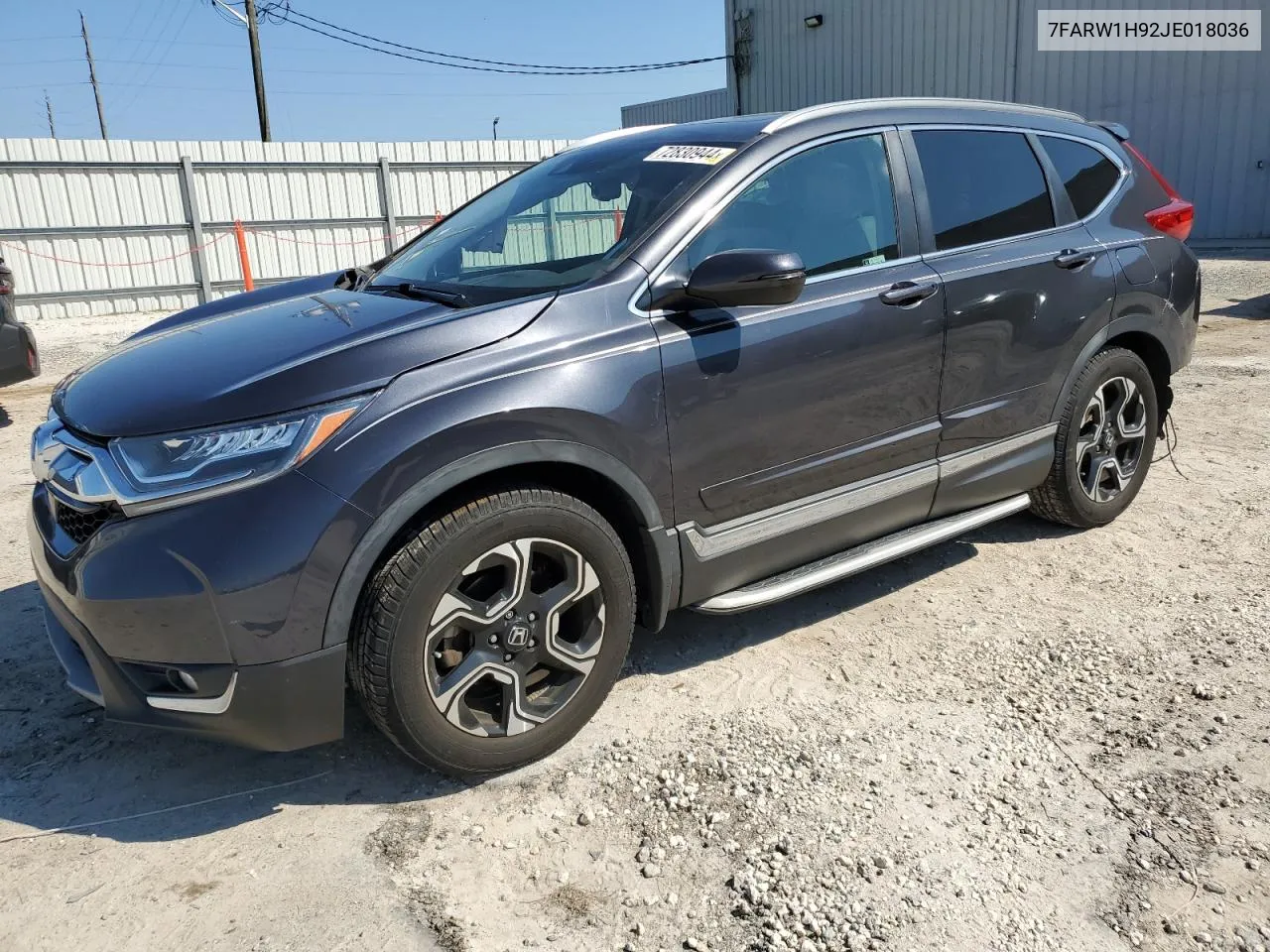 2018 Honda Cr-V Touring VIN: 7FARW1H92JE018036 Lot: 72830944