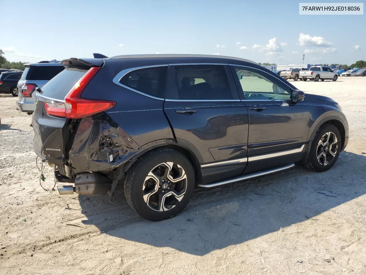 2018 Honda Cr-V Touring VIN: 7FARW1H92JE018036 Lot: 72830944