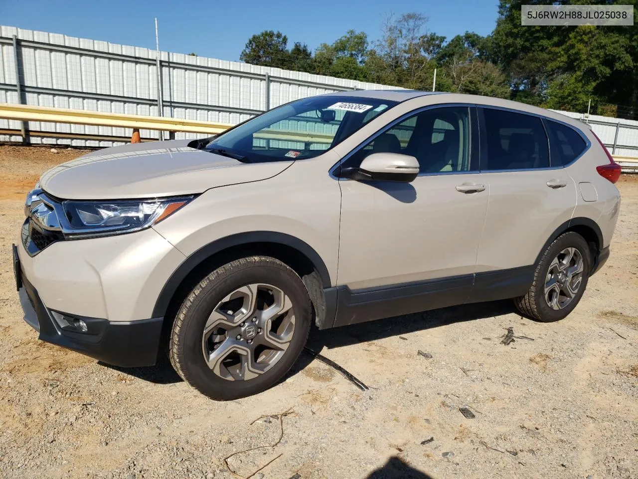 2018 Honda Cr-V Exl VIN: 5J6RW2H88JL025038 Lot: 74656384