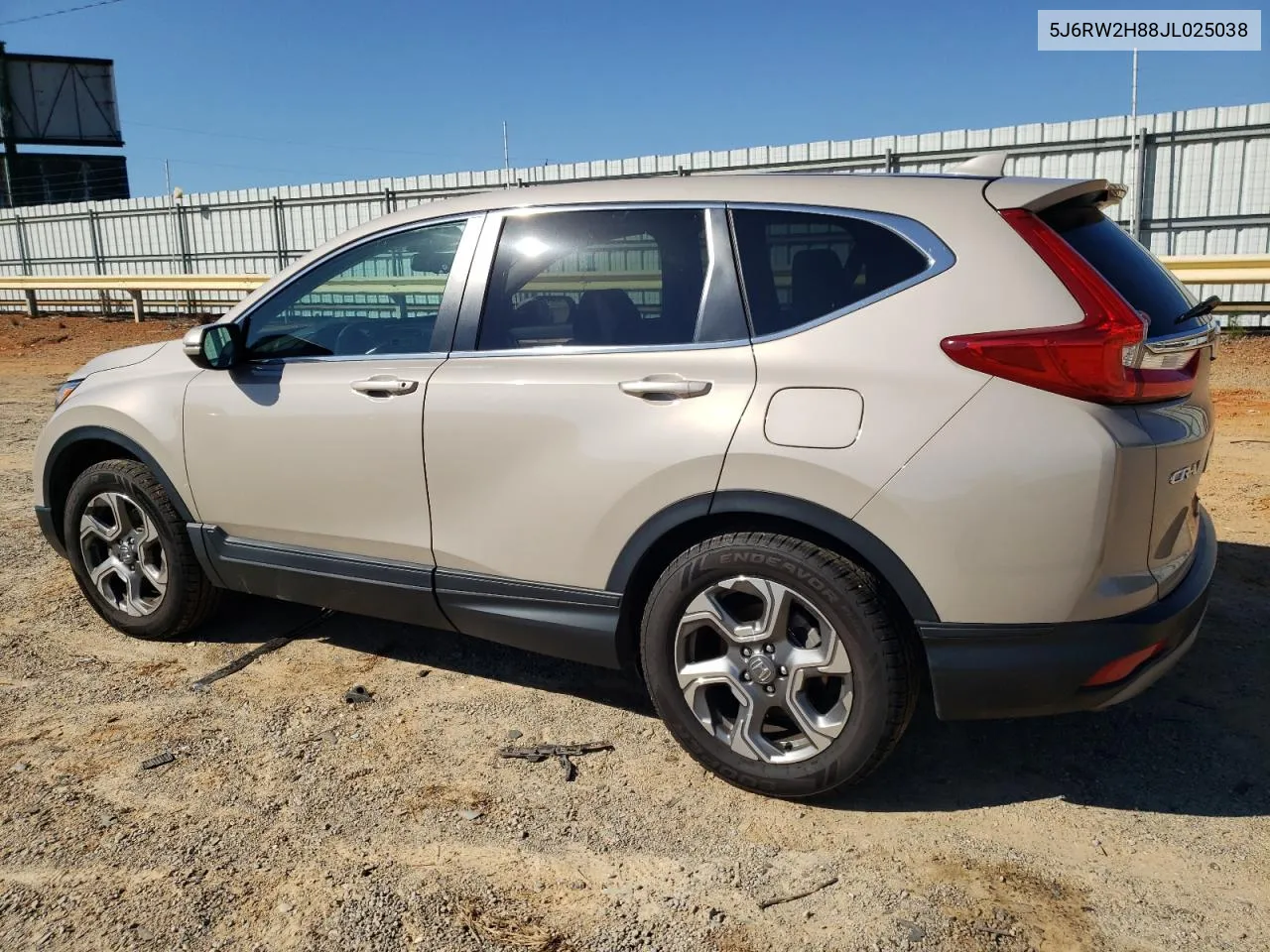 2018 Honda Cr-V Exl VIN: 5J6RW2H88JL025038 Lot: 74656384