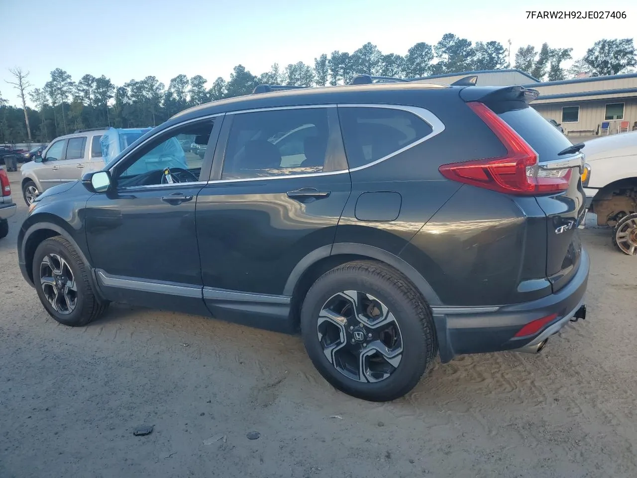 2018 Honda Cr-V Touring VIN: 7FARW2H92JE027406 Lot: 74787494