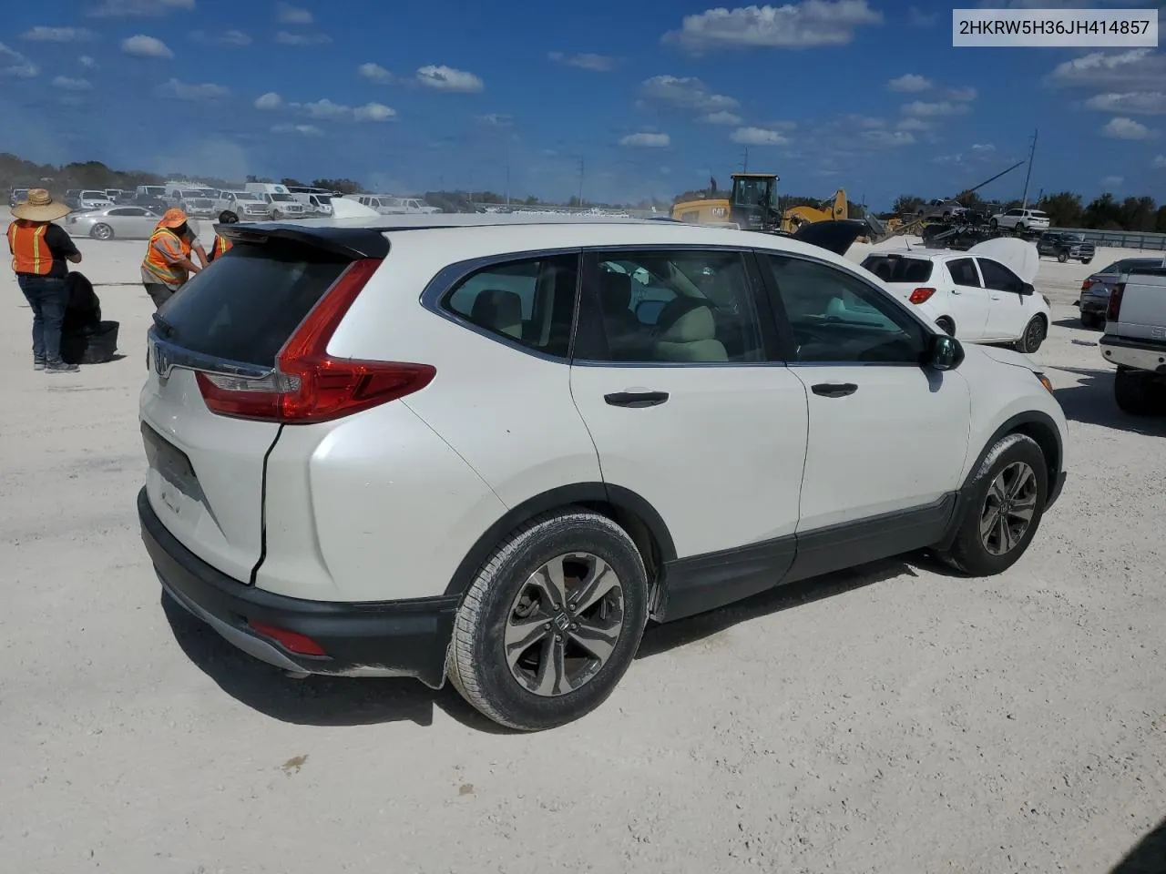 2018 Honda Cr-V Lx VIN: 2HKRW5H36JH414857 Lot: 74954634