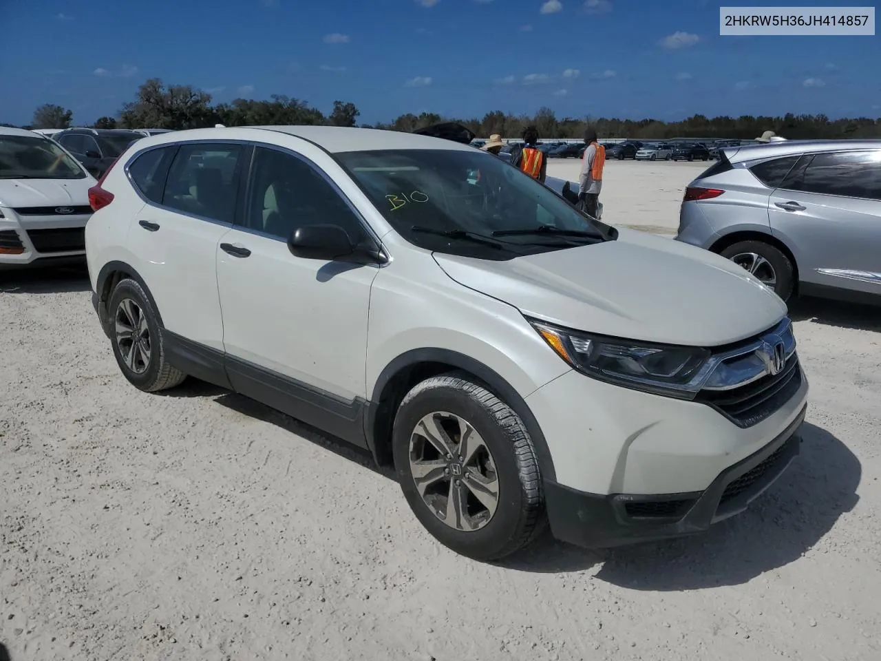 2018 Honda Cr-V Lx VIN: 2HKRW5H36JH414857 Lot: 74954634