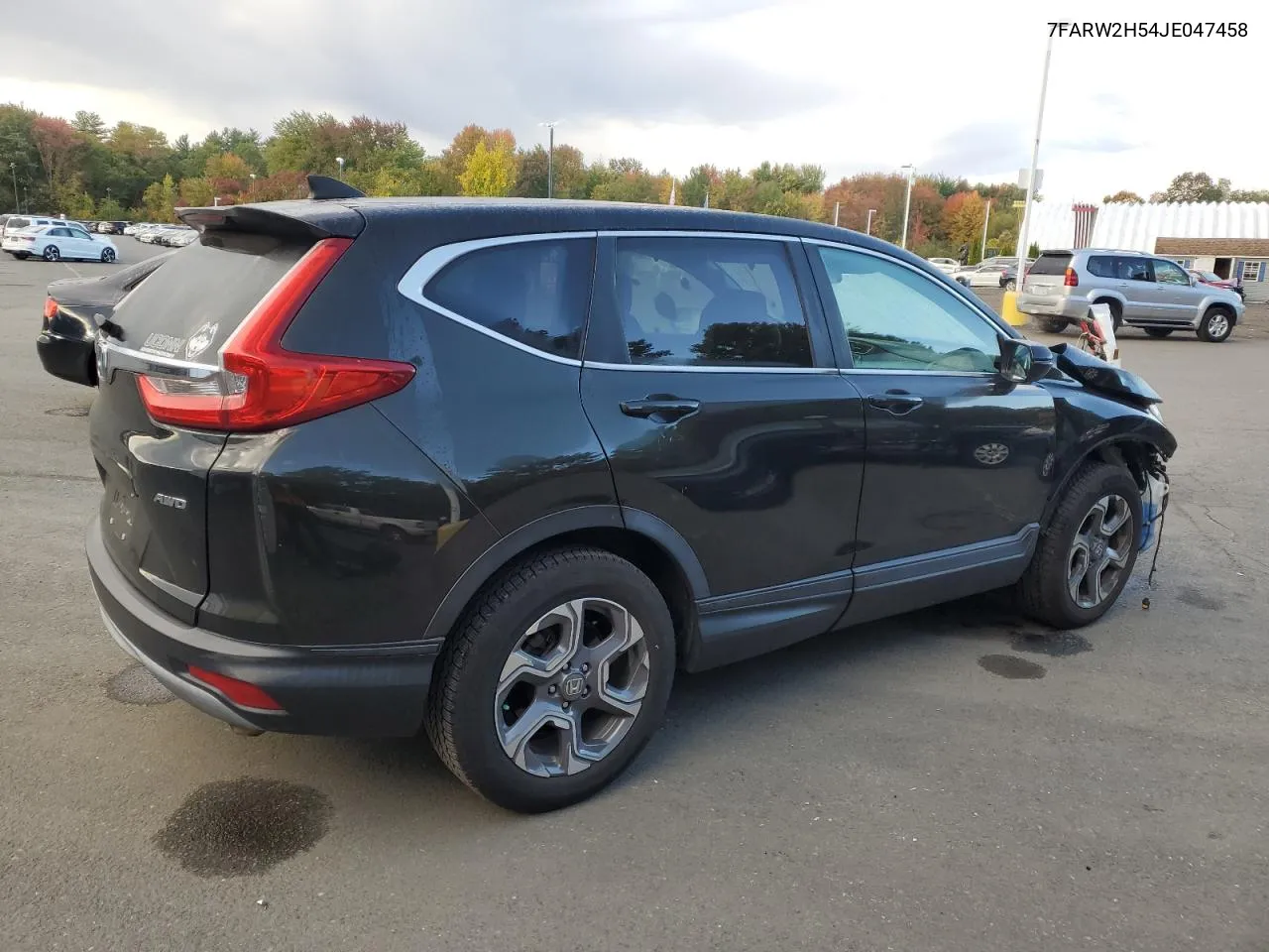 2018 Honda Cr-V Ex VIN: 7FARW2H54JE047458 Lot: 75256654