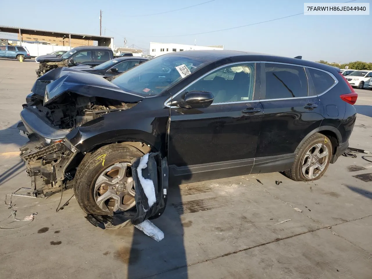 2018 Honda Cr-V Exl VIN: 7FARW1H86JE044940 Lot: 75367204