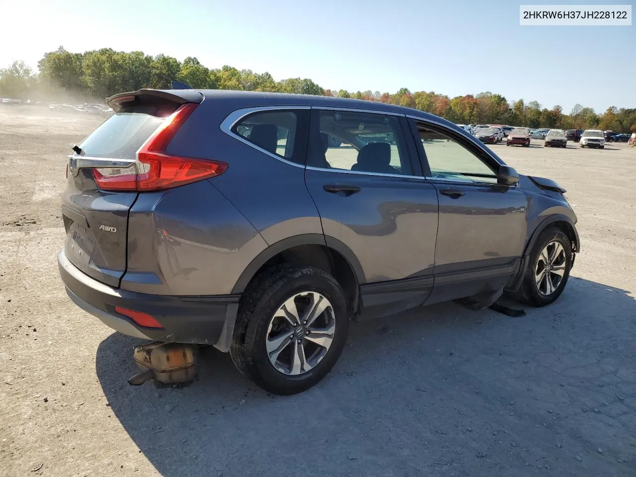 2HKRW6H37JH228122 2018 Honda Cr-V Lx