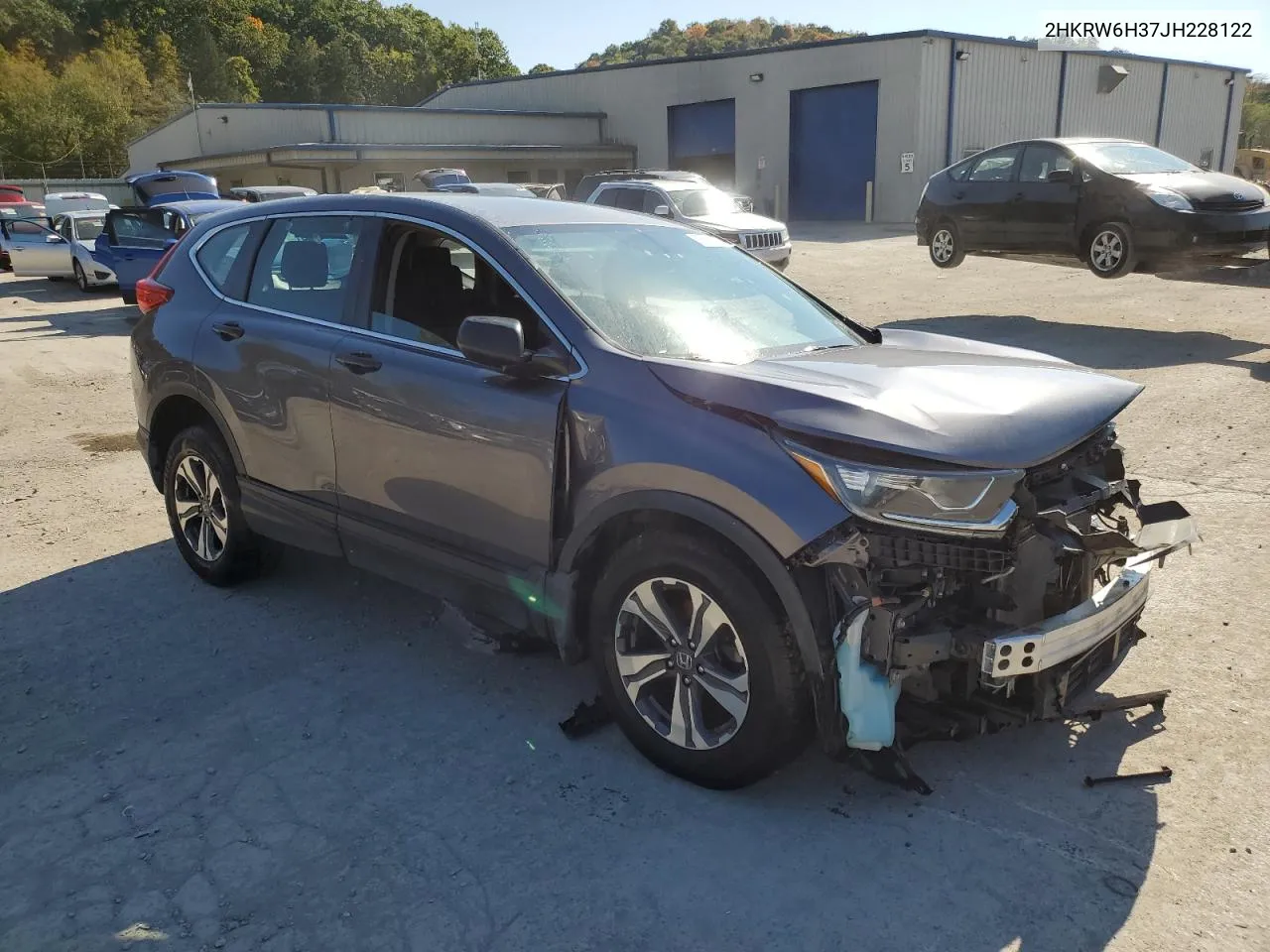 2HKRW6H37JH228122 2018 Honda Cr-V Lx