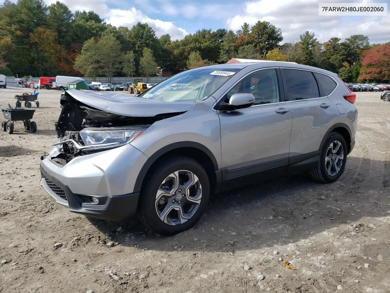 2018 Honda Cr-V Exl VIN: 7FARW2H80JE002060 Lot: 75588944