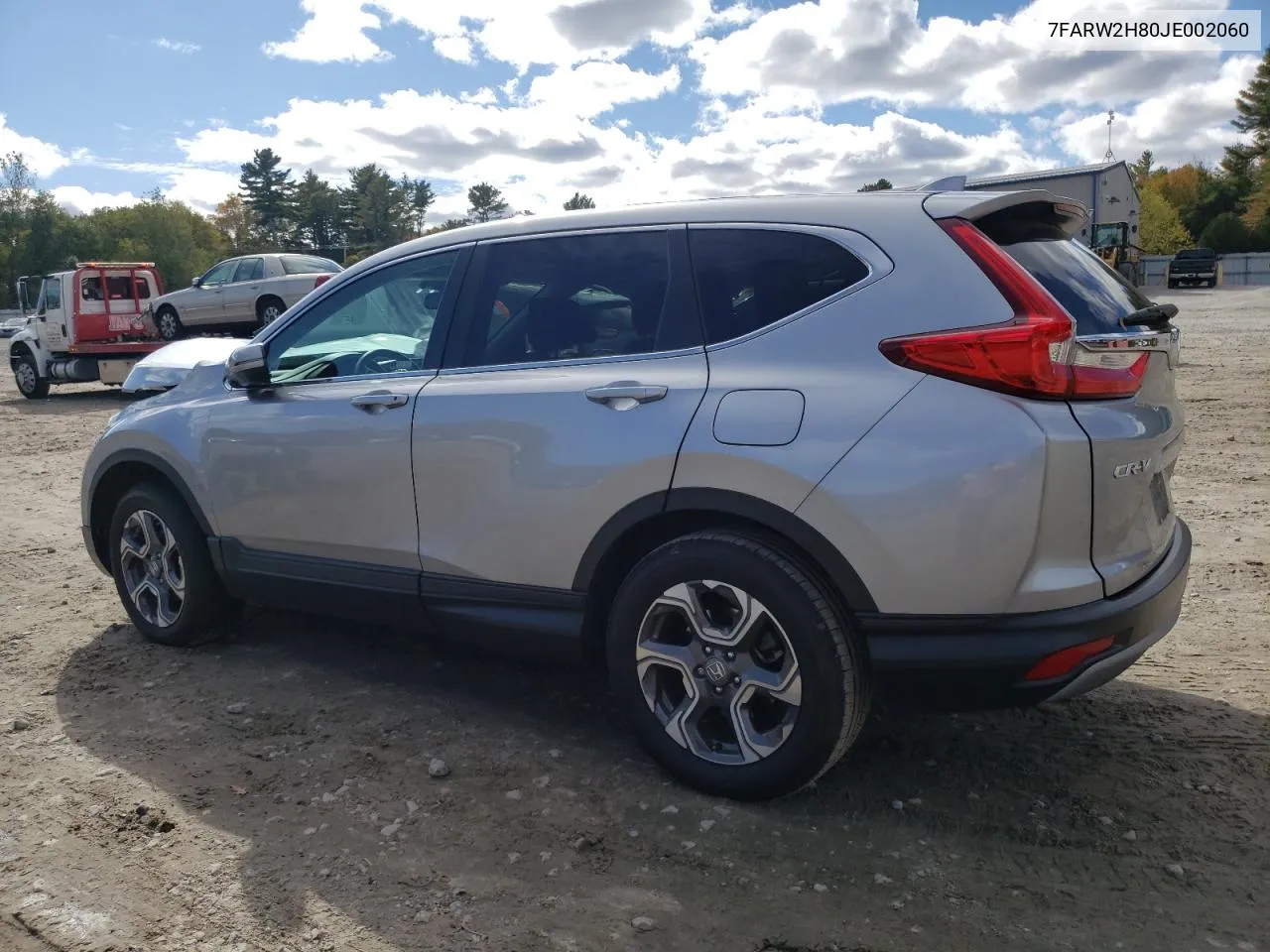 2018 Honda Cr-V Exl VIN: 7FARW2H80JE002060 Lot: 75588944