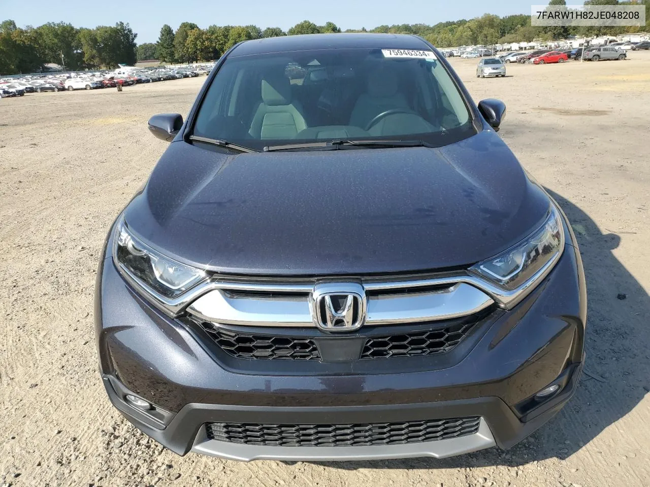 2018 Honda Cr-V Exl VIN: 7FARW1H82JE048208 Lot: 75946334