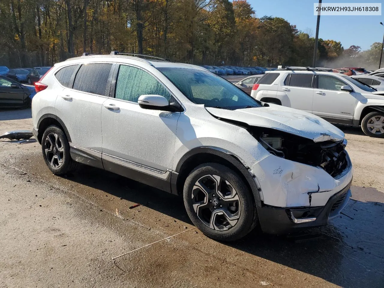 2018 Honda Cr-V Touring VIN: 2HKRW2H93JH618308 Lot: 76077624