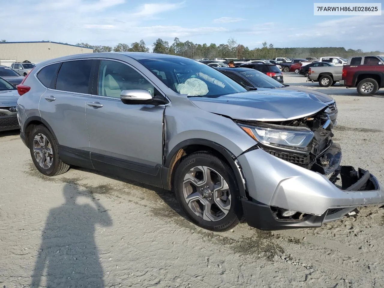 2018 Honda Cr-V Exl VIN: 7FARW1H86JE028625 Lot: 76133704