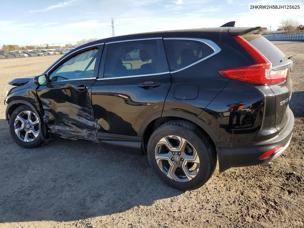 2018 Honda Cr-V Ex VIN: 2HKRW2H58JH125625 Lot: 76604574