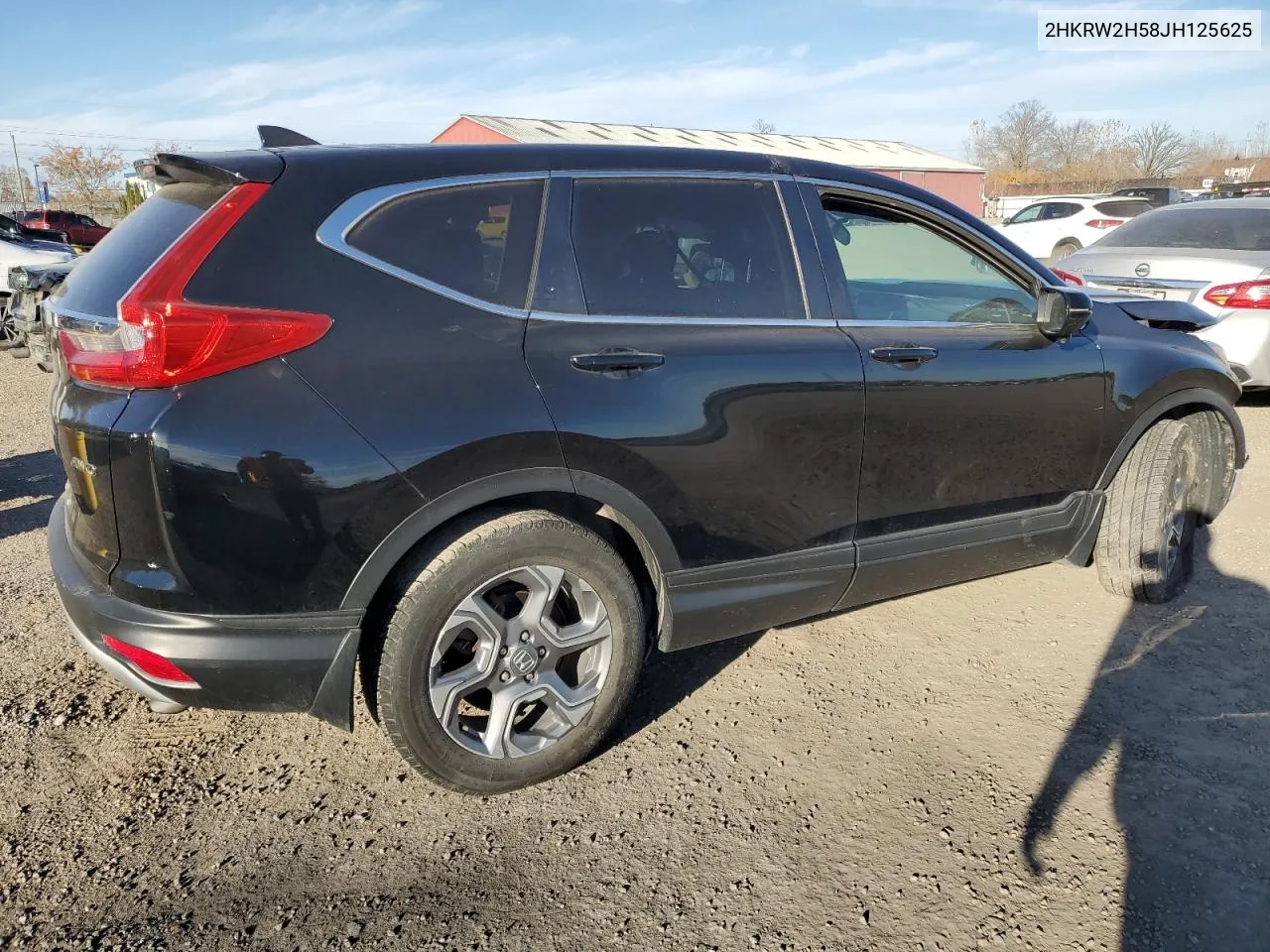 2018 Honda Cr-V Ex VIN: 2HKRW2H58JH125625 Lot: 76604574