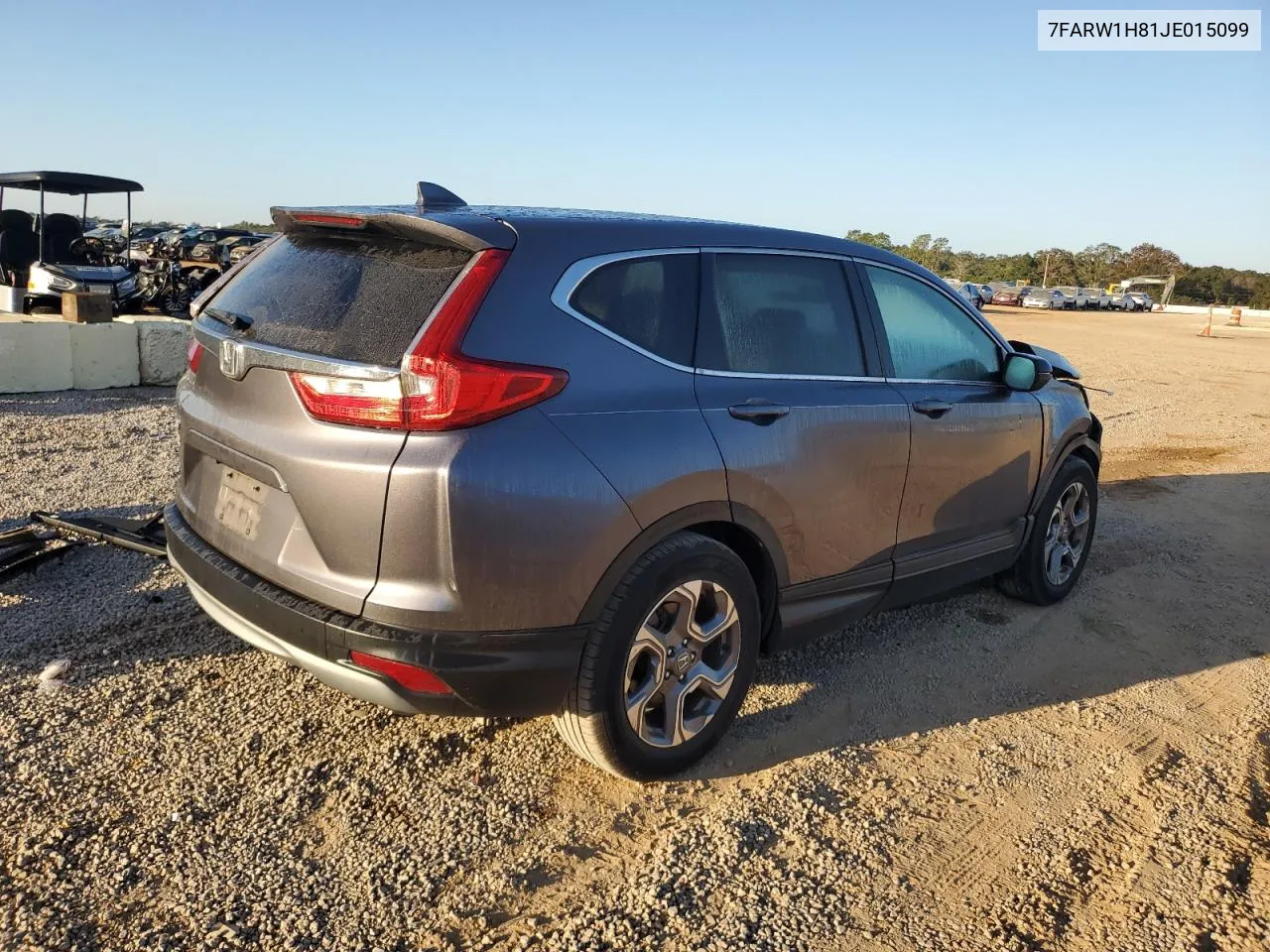 2018 Honda Cr-V Exl VIN: 7FARW1H81JE015099 Lot: 77095294