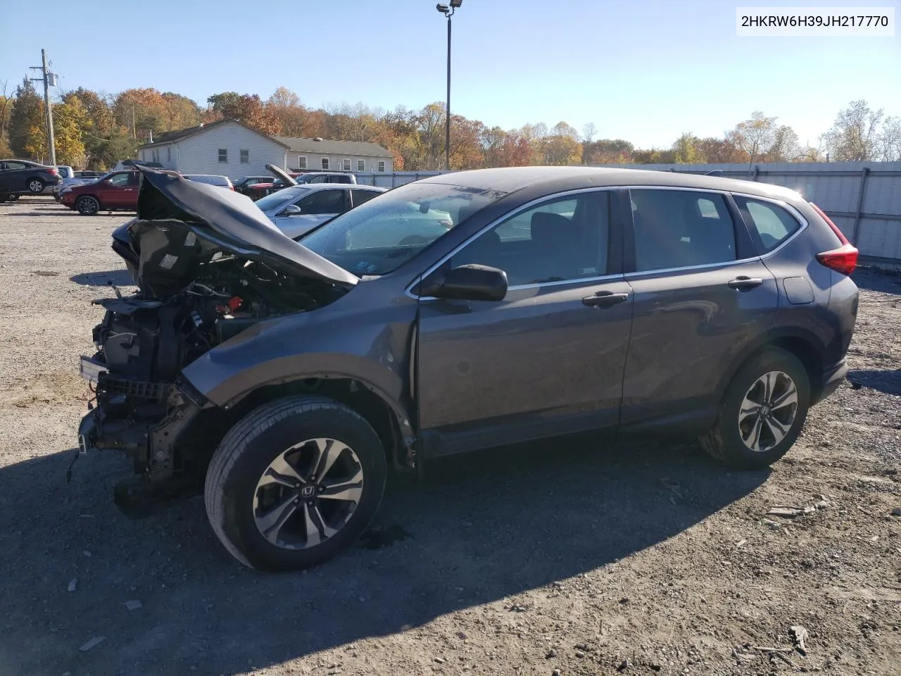 2018 Honda Cr-V Lx VIN: 2HKRW6H39JH217770 Lot: 77133704