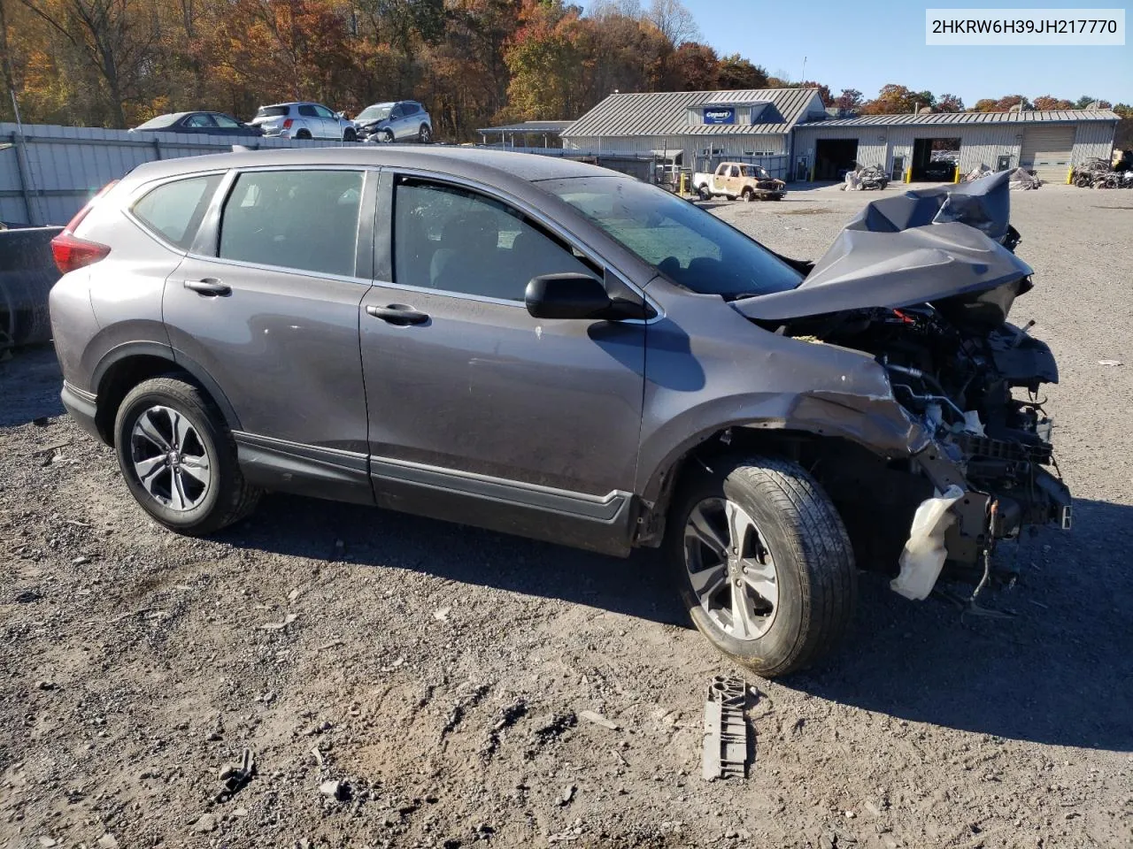 2018 Honda Cr-V Lx VIN: 2HKRW6H39JH217770 Lot: 77133704