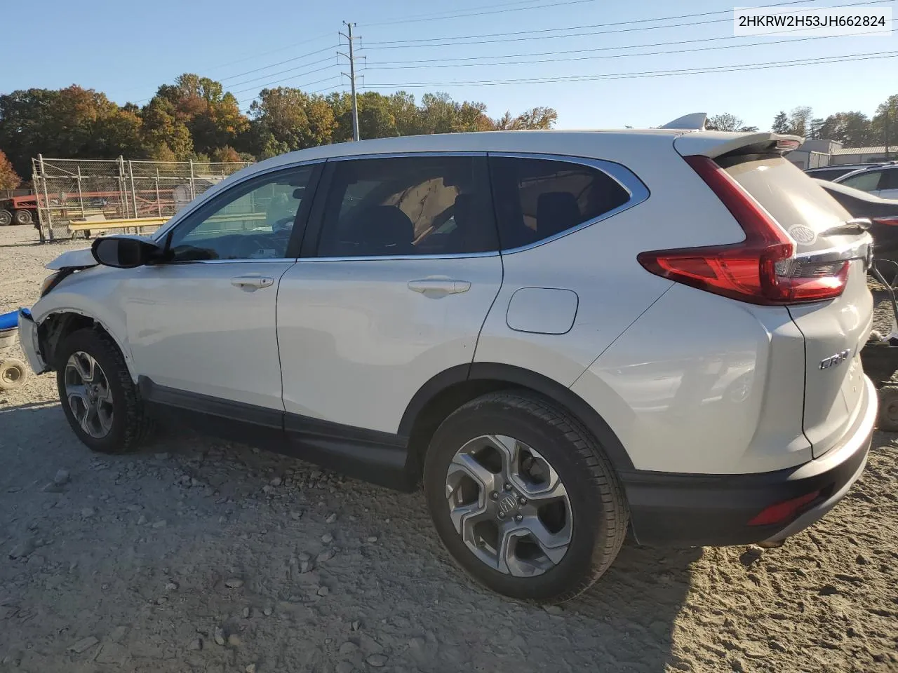 2018 Honda Cr-V Ex VIN: 2HKRW2H53JH662824 Lot: 77299044