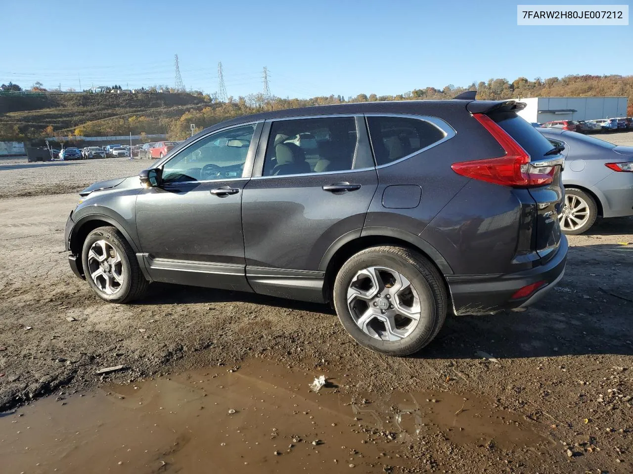 2018 Honda Cr-V Exl VIN: 7FARW2H80JE007212 Lot: 77413354