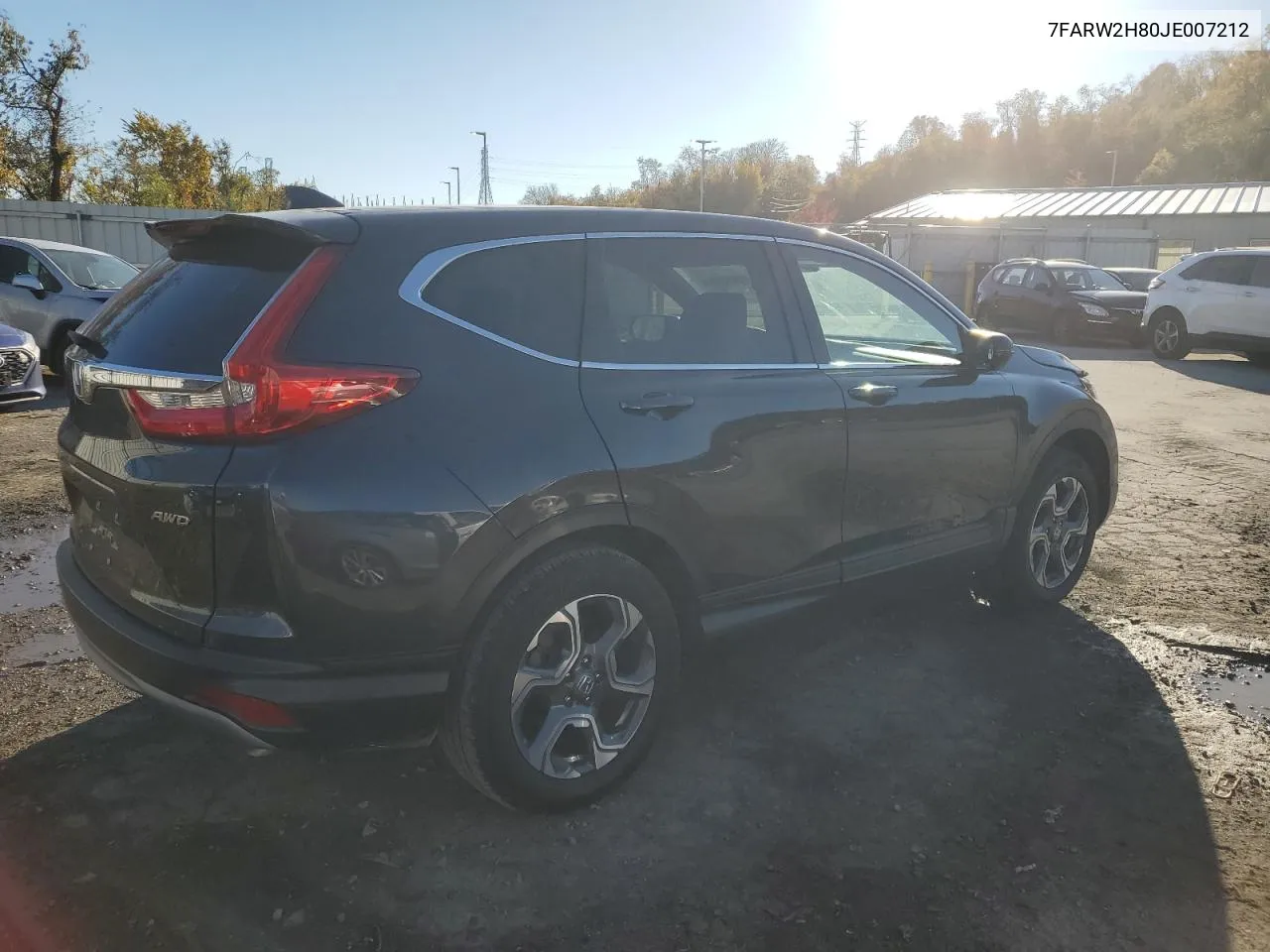 2018 Honda Cr-V Exl VIN: 7FARW2H80JE007212 Lot: 77413354